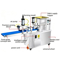 Machine Commerciale Automatique Tout-en-un pour la Division et le Pressage de la Pâte, et la Formation de Bases de Pâte pour Naan, Gâteaux de Lune et Crêpes