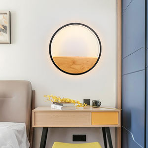 Gran oferta de luces de ambiente interior Led estilo escandinavo habitación nórdica entrada minimalista moderna lámpara de pared redonda - Product Image 3