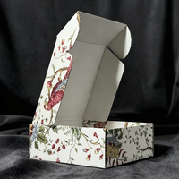 Boîtes d'emballage personnalisées en forme de machine volante, carton ondulé écologique recyclable avec gaufrage pour vêtements, bijoux, cadeaux, petits articles