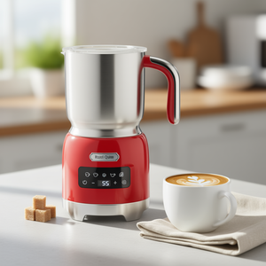 Mousseur à lait électrique Hazel Quinn 400 ml avec contrôle tactile LED et chauffage automatique pour café domestique - Product Image 2