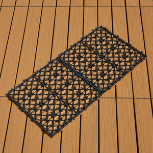 Tuiles à emboîtement pour véranda à installation rapide 300*300*24mm <span class=keywords><strong>Base</strong></span> en plastique Carreaux de terrasse à co-extrusion résistants à la décoloration - Product Image 5
