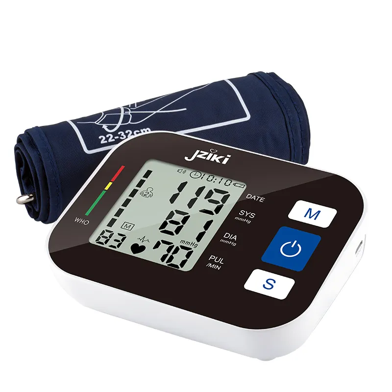 High Quality Blood Pressure BP Health Monitors Wholesale Upper Arm Blood Pressure Monitors for Home Health Care Digital Display