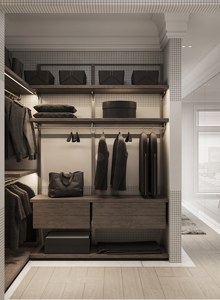 <strong>Cheap</strong> Open Style Armoire <strong>Wardrobe</strong> MDF <strong>White</strong> Lacquer <strong>Wardrobe</strong> Bedroom Wall <strong>Wardrobe</strong> Design - Product Image 6