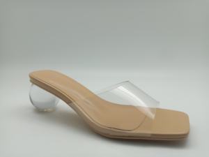 Sandali da Donna alla Moda <span class=keywords><strong>con</strong></span> Cristalli, <span class=keywords><strong>Tacco</strong></span> Trasparente, Ciabatte Sexy, Nuovi Sandali Trendy di <span class=keywords><strong>Marca</strong></span> - Product Image 2