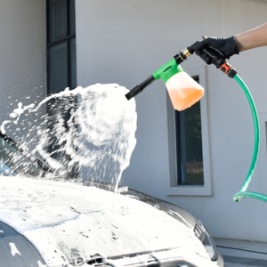 Pulvérisateur de lavage de voiture en plastique <span class=keywords><strong>à</strong></span> rapport réglable avec pistolet <span class=keywords><strong>à</strong></span> mousse pour le detailing automobile et <span class=keywords><strong>embout</strong></span> de <span class=keywords><strong>tuyau</strong></span> facile <span class=keywords><strong>à</strong></span> utiliser, pression de 2,5 <span class=keywords><strong>à</strong></span> 6 bars - Product Image 5