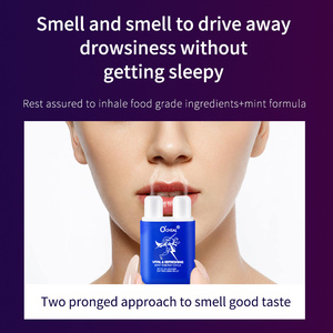 Tinh chất tự nhiên làm Mới Bạc Hà Hương liệu mũi Ống hít đôi ống mũi Ống hít năng lượng - Product Image 4