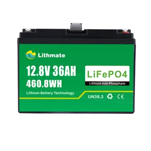 Batterie personnalisée à cycle profond 12v 24v 30ah 50ah 80ah 100ah 300ah 12.8v 36ah lifepo4 12V 30Ah batterie lithium-ion