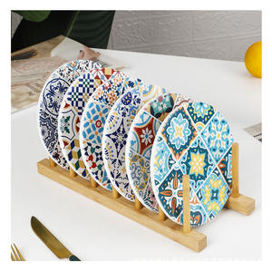 Sous-verres en céramique personnalisés de Quanzhou, Fujian, ronds, absorbants, imprimés UV, motif végétal, cadeau promotionnel, vente en gros d'usine - Product Image 3