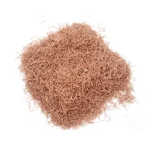 Premium kalite mor bakır fiber yüksek saflıkta bakır 4.5Mm pelet/bakır granül