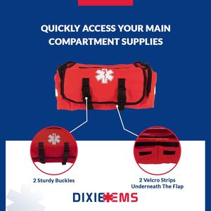 Free sample Outdoor Athletics Emergency <b>Survival</b> <b>Kit</b> for Hiking, Trauma <b>Kit</b>, First Aid, and Travel Emergency Medical <b>Kit</b> Bag - Product Image 4
