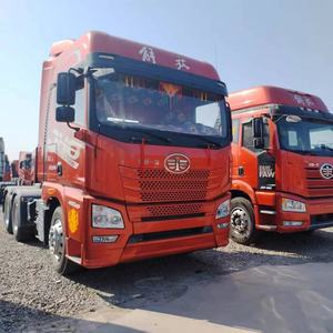 รถบรรทุกหัวลาก FAW JH6 6x4 ปี 2021 460 แรงม้า เกียร์ธรรมดา พร้อมรีทาร์เดอร์ แอร์  ห้องโดยสารหลังคาสูง สำหรับการขนส่งในงานเหมืองและการเดินทางทางภูเขาระยะไกล - Product Image 1