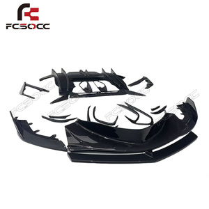 Ajuste perfecto para McLaren GT Upgrade <span class=keywords><strong>AMA</strong></span> Style Body Kit Nuevo parachoques delantero de fibra de carbono Faldas laterales Difusor trasero - Product Image 3