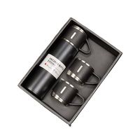 Coffret Cadeau d'Anniversaire d'Entreprise Personnalisé, Coffret Cadeau de Bureau d'Entreprise, Coffret Cadeau Promotionnel de Luxe avec Logo, Tasse Thermos en Acier Inoxydable Personnalisée