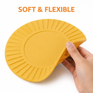 Sous-<span class=keywords><strong>plat</strong></span> en <span class=keywords><strong>silicone</strong></span> écologique <span class=keywords><strong>de</strong></span> qualité supérieure, diamètre 33 cm, épaisseur 5 mm, antidérapant, résistant à la chaleur, pour ustensiles <span class=keywords><strong>de</strong></span> cuisine et vaisselle - Product Image 5