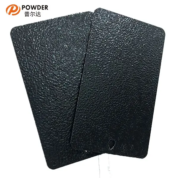 Powder Coating Spray Paint RAL 9005 Black Texture for Aluminum