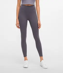 LULU Buttery Soft Eco-friendly Women's High Waist Workout Yoga Pants Recycled Booty Leggings For Women