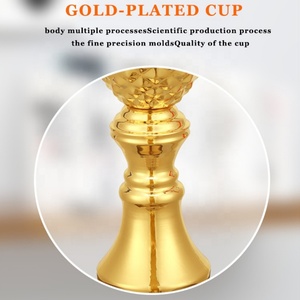 Oneway Manufacturer Custom <b>Trophy</b> <b>Cup</b> Custom Metal Gold Award <b>Trophies</b> - Product Image 5