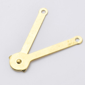 Charnière de meuble B525 Jaune Montage en surface Acier au carbone Durable Design minimaliste - Product Image 4