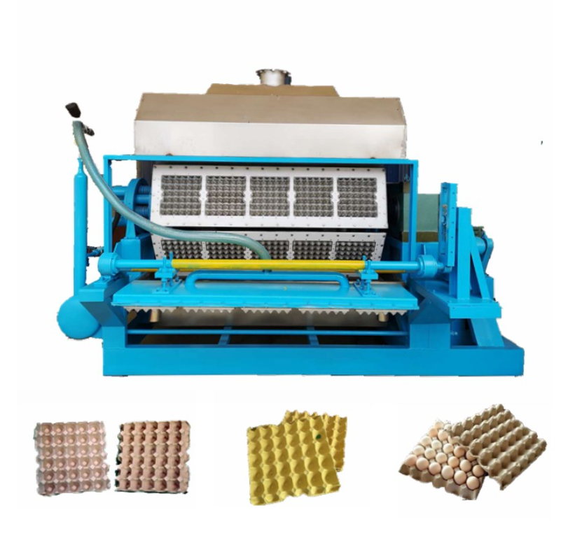 Машина для производства небольших лотков для яиц, формовочная машина для бумажных лотков для яиц, машина для сушки на воздухе