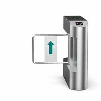 Barriera Girevole Pedonale con Riconoscimento Facciale e Lettore RFID per Palestre, Uffici e Scuole