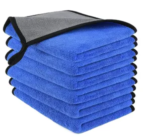 Оптовая продажа, Лидер продаж, размер 40x40 см, прочное полотенце из микрофибры, Коралловое флисовое полотенце для чистки автомобиля