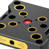 Plaque de changement rapide compatible ZPP pour étau auto-centrant CNC