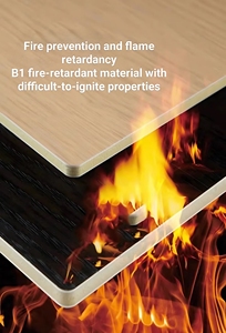 ألواح WPC مقاومة للعوامل الجوية، والتي يمكن أن تحمل نطاقًا من درجات الحرارة من -30 إلى + ° سي إلى 70 ° سهلة التركيب. - Product Image 2