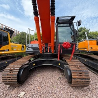 Grande pelle sur chenilles Hitachi ZX360H-5G d'occasion du Japon, robuste, 34 tonnes, avec moteur, pompe et moteur électrique, certifiée CE, godet de 1,5 m, puissance de 190 kW
