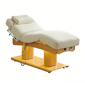 Lit de massage électrique en acier inoxydable avec chauffage à température constante, entièrement réglable, pour spa, esthétique, hôtel, salle de sport, chambre à coucher - Product Image 1
