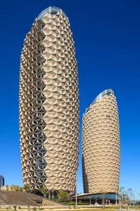 Contemporary Aluminum <b>Curtain</b> Wall <b>Panels</b> Anodized Surface Anti-Corrosion for Building Exterior Applications - Product Image 3