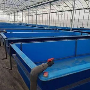 Prix de gros, réservoir à poissons rectangulaire en fibre de verre FRP GRP de haute résistance pour l'aquaculture et les aquariums - Product Image 1