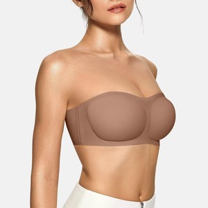 <span class=keywords><strong>Soutien</strong></span>-<span class=keywords><strong>gorge</strong></span> bandeau convertible en gel ultra-fin pour femmes grandes tailles, nouveau, sans couture, <span class=keywords><strong>invisible</strong></span>, sans fil, antidérapant, style tube top - Product Image 2