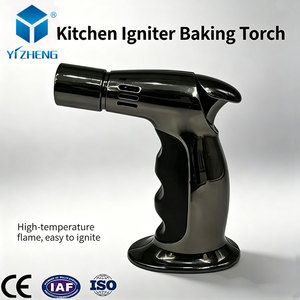 Offre Spéciale – Briquet torche à <span class=keywords><strong>flamme</strong></span> jet en métal personnalisé, coupe-vent, style cigarette, pour cigares et fumeurs - Product Image 3