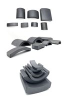 Magnet Ferit Lengkung Keramik Magnet Permanen Melengkung untuk Motor Listrik, Generator, Speaker, dan Peralatan Industri
