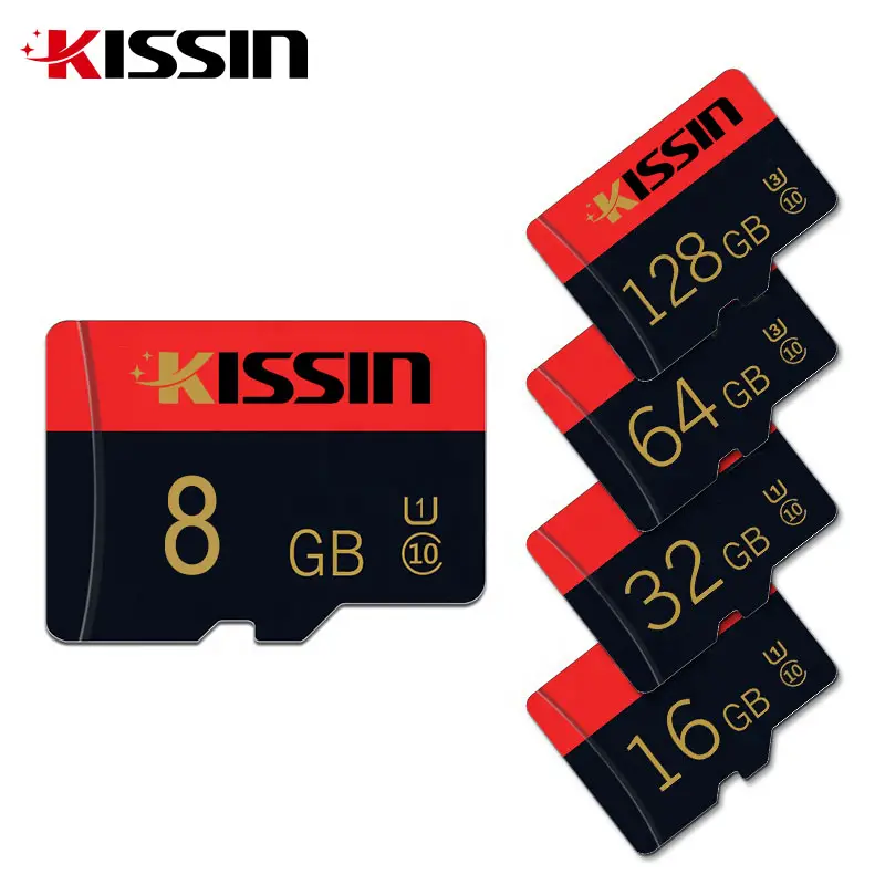 KISSIN Memory Card 64GB 128MB 256MB 512MB 1GB 2GB 4GB 8GB 16GB Small Capacity SD Card Class 6 Micro Memory SD 32GB Card