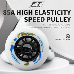 <span class=keywords><strong>Ruedas</strong></span> de <span class=keywords><strong>Patinaje</strong></span> de Velocidad OEM, <span class=keywords><strong>Ruedas</strong></span> de Competición de Alto Rendimiento, Patines en Línea de Carreras, Alto Rebote, Rápido, 85A, Duradero, 90 100 110 mm, Rueda Grande - Product Image 2