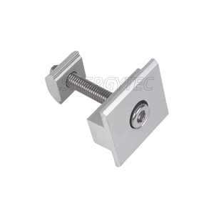 Anodized kết thúc bảng điều khiển năng lượng mặt trời kẹp cho khung PV mô-đun mái cài đặt nhôm giữa kẹp cho hệ thống lắp đặt bảng điều khiển năng lượng mặt trời - Product Image 2