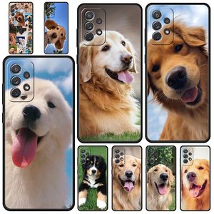 Golden Retriever Ami Téléphone étui pour samsung Galaxy A51 A71 A21S A12 A11 A31 A52 A41 A32 A01 A23 A33 A53 A73 A03S A13 5G Couverture - Product Image 1