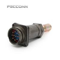Connecteur électrique circulaire de qualité industrielle PSCCONN série FQ 4 5 6 12 19 26 32 broches, fiche et prise aviation à baïonnette