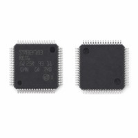 Microcontrôleur STM32F103RET6 ARM Cortex-M3 32 bits, 512 Ko de mémoire Flash, 72 MHz, LQFP64