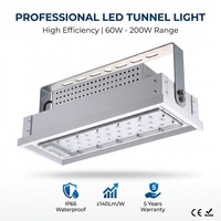 Luz de Proyección LED de Alta Potencia para Túneles y Carreteras, IP66 Impermeable, de Aluminio, para Iluminación de Carreteras, Alcantarillas Urbanas y Áreas