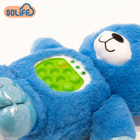 Décompression Percée Puzzle Machine De Jeu Autisme Silicone Jouet Sensoriel Électronique Pop Jeu Rapide Pousser Jeu Console Série