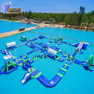 Tùy biến Aqua công viên sân chơi nước trở ngại khóa học <span class=keywords><strong>Inflatable</strong></span> công viên nước trở ngại unisex nổi nước trở ngại - Product Image 3