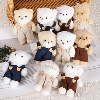 Grosir Gantungan Kunci Boneka Beruang Super Lucu 8~15cm Desain Hari Valentine Natal dengan Harga Murah