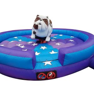 Şişme RODEO BULL köpek sürme oyunu, mekanik boğa köpek zorlukları, şişme boğa sürme makinesi Rodeo artı Bulldog sürmek - Product Image 1