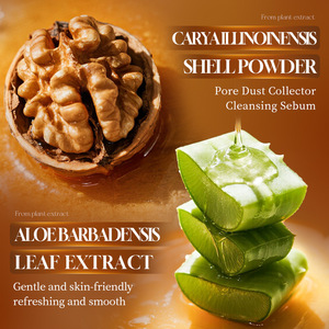 Leche Limpiadora de Nuez <span class=keywords><strong>para</strong></span> <span class=keywords><strong>Hombres</strong></span>, Hidratante, Limpiador <span class=keywords><strong>Facial</strong></span> de <span class=keywords><strong>Limpieza</strong></span> Profunda <span class=keywords><strong>para</strong></span> Piel Seca - Product Image 3