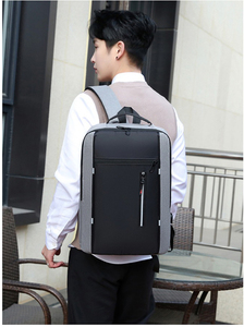 Xl400 <span class=keywords><strong>15</strong></span>.6 Inch Bền Trường Máy Tính Xách Tay Túi Cho Nam Giới Kinh Doanh Di Động Du Lịch Ba Lô Với USB Không Thấm Nước Oxford Máy Tính Xách Tay Ba Lô - Product Image 6