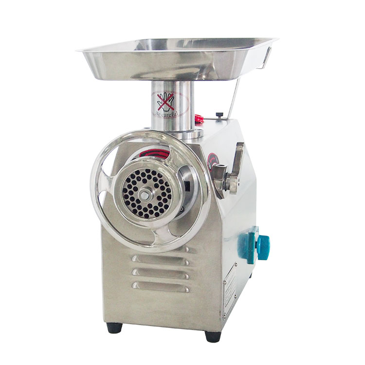 304 Stainless Steel Heavy Duty Large Capacity 1100W Commercial Electric Frozen Meat Grinder Mincer