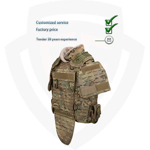 Doublesafe Molle <span class=keywords><strong>Full</strong></span> <span class=keywords><strong>Body</strong></span> <span class=keywords><strong>Vest</strong></span> Outdoor Ballistische Camouflageplaat Drager Tactisch <span class=keywords><strong>Vest</strong></span> Pantservest <span class=keywords><strong>Vest</strong></span> - Product Image 2