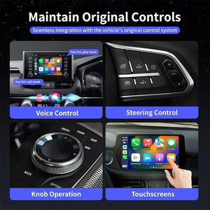 Xe Chơi Netflix Bingo Ai Hộp Carplay Android 10 Android GPS Phổ Ma Thuật Playaibox Bên Ngoài GPS Navigation Box Đối Với <span class=keywords><strong>Apple</strong></span> - Product Image 5